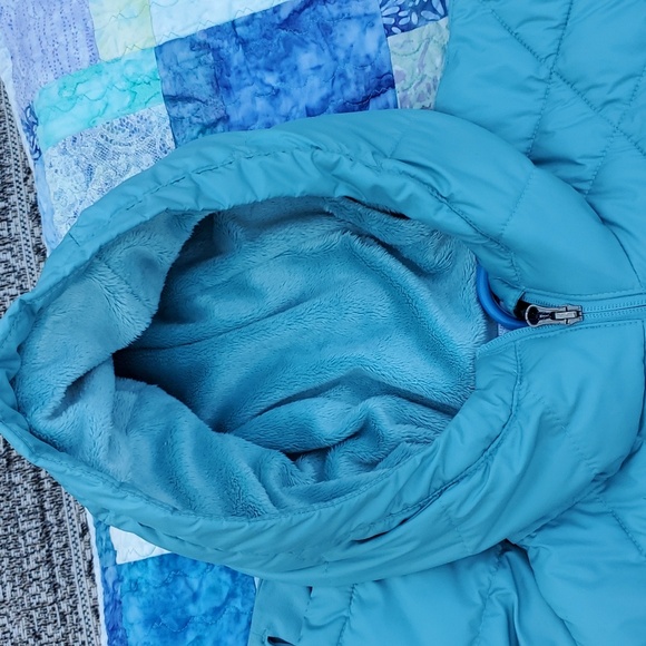 Columbia Women's Heavenly Long Hooded puffer jacket size XL EUC Omni Heat 😍 - Picture 12 of 16
